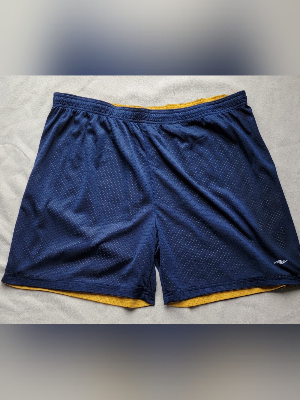 Men's Navy Blue Athletic Short